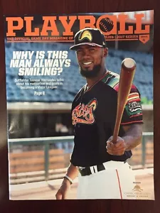Teoscar Hernandez 2017 Fresno Grizzlies Houston Astros AAA Top Prospect! - Picture 1 of 3
