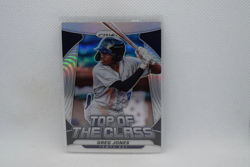 Greg Jones #TOC-22 - 2020 Panini Prizm Top of the Class - Rays - Silver Prizm - Image 1 of 2