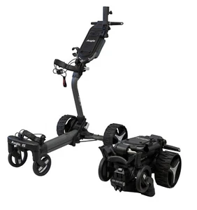 Axglo e5 Follow Me Elektro Golftrolley Schwarz - Bild 1 von 16