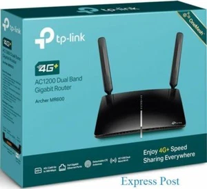 NEW TPLINK ARCHER MR600 WIRELESS DUAL BAND LTE-4G+ ROUTER SIM 3 Years Warrnty - Picture 1 of 6