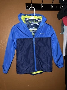 Jacket Youth Eddie Bauer Boys' Kids' Lone Peak 3 in 1 Jacket Size 7-8 - Picture 1 of 6