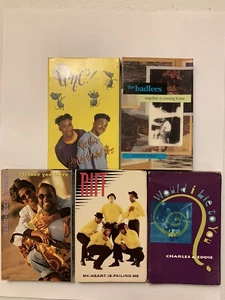 Lot of 5 Pop R&B Cassettes, Tested, UMCs Badless Bebe Cece Riff Charles & Eddie - Picture 1 of 3