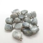 Moonstone Natural Stone Necklace Crystal Pendant Shimmer High Quality Chain UK