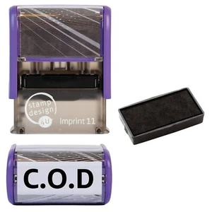 Sello de goma autoentintado contra reembolso para estampar tus documentos C.O.D - i - Imagen 1 de 9