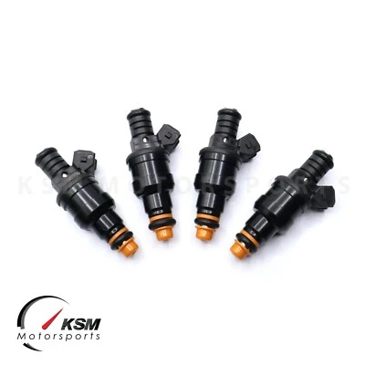 4 x 440cc Fuel Injectors For Lancia Delta Integrale HF 4WD Turbo EVO 42lb E85 - Image 1 of 4