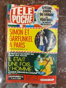 REVUE LIVRE TÉLÉ POCHE 1982 N° 851 COUPE DU MONDE FOOTBALL 1982 MAILLOT FRANCE - Picture 1 of 8