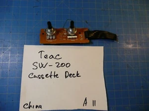 TEAC SW-200 Cassette Deck Replacement Parts Control Circuit Board - Picture 1 of 4