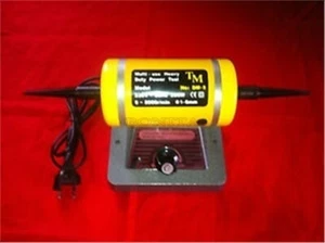 Variable Speed Bench Lathe Polishing Machine Buffing Motor Jewery Polisher Uk yi - Picture 1 of 2