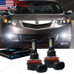 Kit de faros LED H11 6000K blanco bombilla antiniebla 2X para ACURA TSX 2004-2014 - Imagen 1 de 12