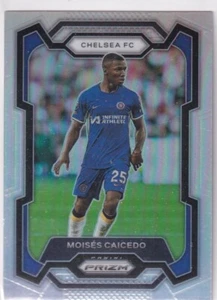 Panini Prizm 2023-24 Premier League n. 185 Moises Caicedo Prizm argento - Foto 1 di 2