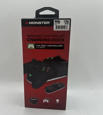 MONSTER Wireless Controller Charging Dock for XBOX Controllers X/X Series - Image 1 of 4