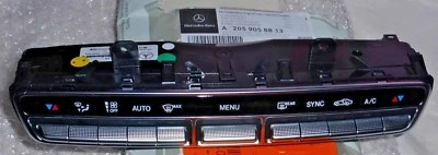 Mercedes-Benz OEM Genuine W205 C-Class Climate Control Switch Cluster Brand New - Image 1 of 4