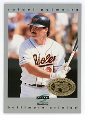 1997 Score Premium Stock Rafael Palmeiro Card #45