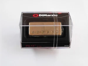 DiMarzio PG-13 MINIBUCKER BRIDGE W/Gold Cover DP 243 - Picture 1 of 1