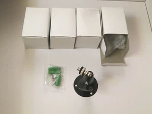 CCTV Camera Mount LOT OF 4 (Black Color) Metal/Plastic Construction - Picture 1 of 9