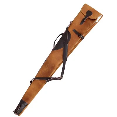 Leather shotgun Slip Case, Clay Hunting shotgun case, Gifts for hunters - Image 1 of 4