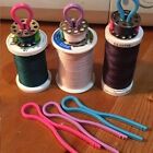 Plastic Bobbin Clips Clamp Sewing Accessories Thread Holders Bobbin Thread