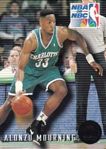 1993-94 SkyBox Premium #5 Alonzo Mourning Charlotte Hornets - Picture 1 of 2