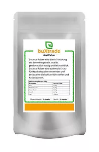 1kg | Acai Pulver | Beere | Acaipulver | Superfood | Acai-Beere | Superfoods - Bild 1 von 2