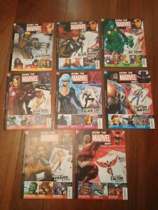Issues 2-10 Draw The Marvel Way magazine comic book drawing disney Bundle lot