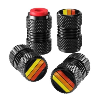 Tapas de vástago de válvula de neumático 4 piezas para Toyota Tacoma 4Runner Tundra Rav4 Highlander  Foto 1 de 4