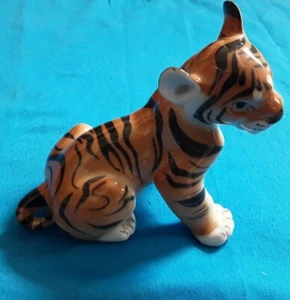 LOMONOSOV TIGER CUB FIGURINE. - Picture 1 of 8
