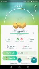 Pokemon go  Shiny Exeggcute ✨ 😍 