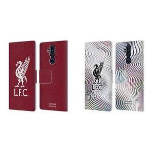 LIVERPOOL FC LFC 2022/23 KIT PU LEATHER BOOK WALLET CASE COVER FOR NOKIA PHONES - Picture 1 of 8