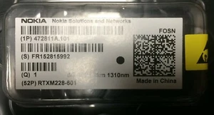 Modulo 6G SFP+ 2km 1310nm SM Nokia RTXM228-601 - Picture 1 of 2