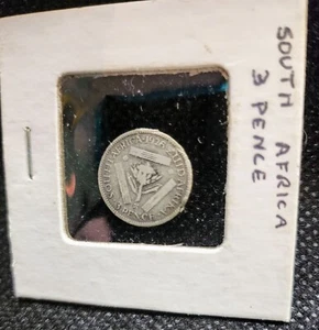 1926 South African 3 Pence - Picture 1 of 2