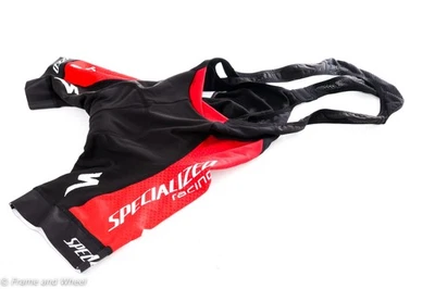Culotte con tirantes Specialized Racing Ciclismo Mujer M Poliéster Negro Rojo Foto 1 de 4