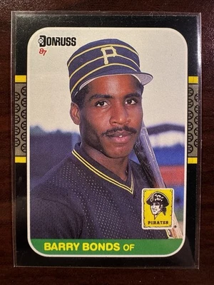 1987 Donruss #361 Barry Bonds (RC) - Pittsburgh Pirates - Image 1 of 2