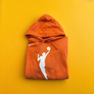 Nike WNBA Hoodie Pullover Sweatshirt Orange DR9596-820 Small NEW - Picture 1 of 6