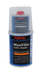 SET Ranal 10111-1+10403-1 primer acrilico MAXI FILLER HS 5:1 bianco 0,96 L | Verde - Foto 1 di 11