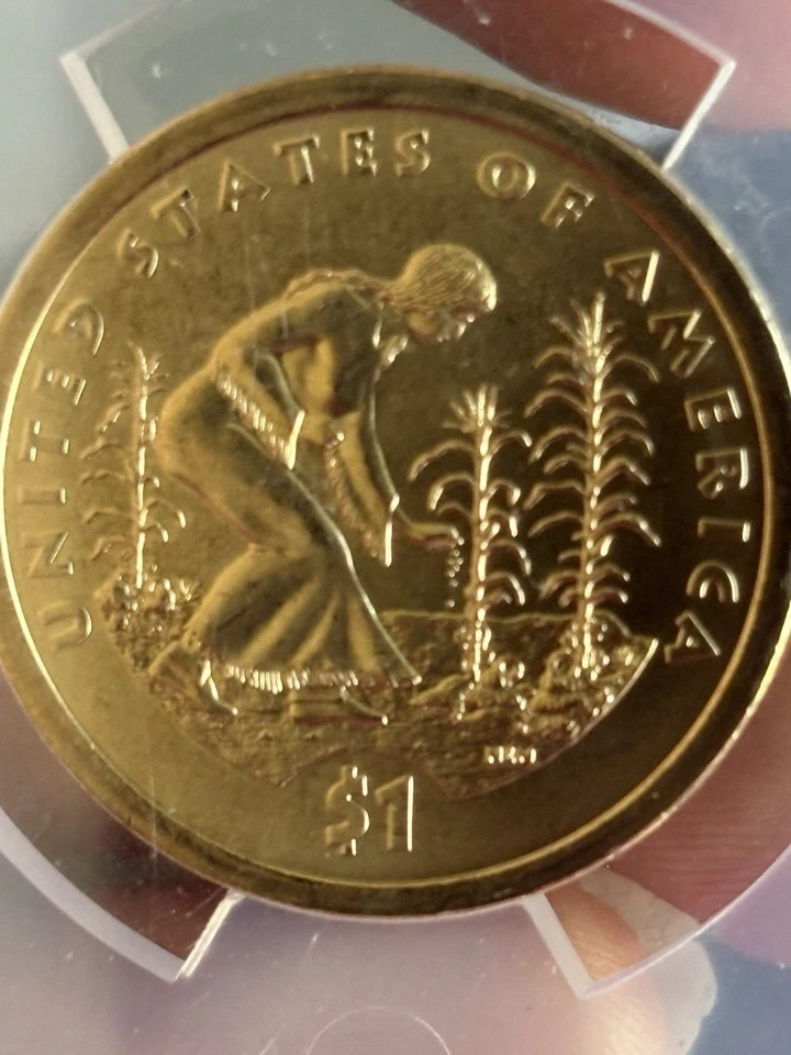 2009 D Sacagawea Dollar SP69 First Day of Issue Coin ANACS Certified #095 of 398 - Image 1 of 4