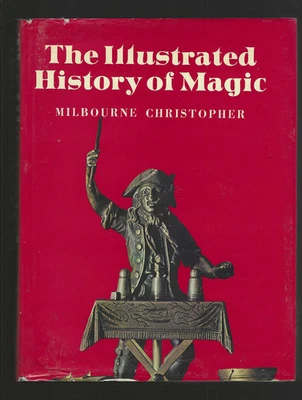 Illustrated History of Magic by Milbourne Christopher 1973 1st Ed Big Hard/DJ VG Foto 1 de 4