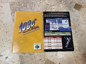 *NICE Manual Instruction Book 1080 SNOWBOARDING✨Nintendo 64 N64➡️SEE DISCOUNT - Picture 1 of 6