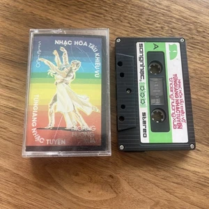 NHẠC HÒA TẤU KHIÊU VŨ - TÙNG GIANG NHẠC TUYỂN Vietnamese Vtg Cassette Tape RARE - Picture 1 of 5