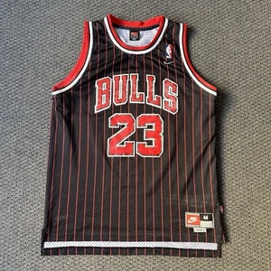 Nike Michael Jordan Team Jersey Chicago Bulls #23 NBA Mens Medium Length +2 - Picture 1 of 11