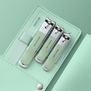 4 Pcs Manicure Set Stainless Steel Nail Clippers, Beauty Tool Portable Set Pr... - Picture 1 of 7
