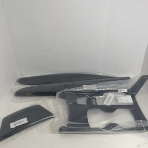 For Honda Accord 2018-2022 21 Carbon Fiber Interior Gear Shift Panel Frame Cover - Picture 1 of 5
