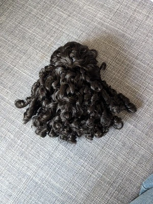 Peluca Claudie D Negra Marrón Pelo Rizado Muñeca American Girl Personalizada Perfecta 4 Cecile Foto 1 de 4