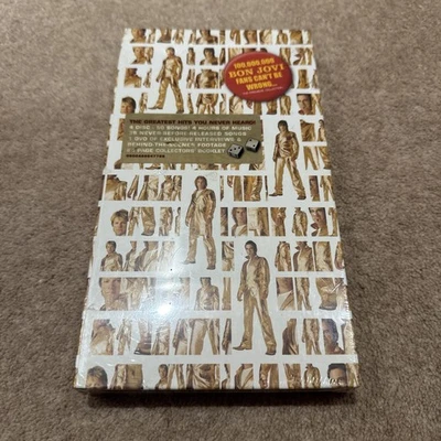 BON JOVI : 100,000,000 Fans Can't Be Wrong | 2004 x4-CD +DVD Box Set | SEALED  Foto 1 de 4