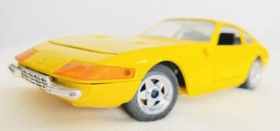 1/24 Ferrari GTB/4 Daytona Yellow Diecast Car BrandMajorette - Image 1 of 4