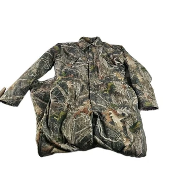 RedHead Camo Silent Hide Coverall Jumpsuit Men M Quilted Double Knee Hunting - Image 1 of 4