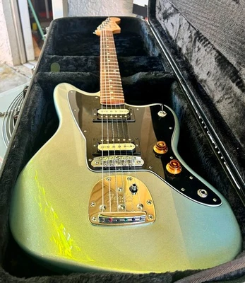 Fender Standard Jazzmaster HH Electric Guitar Ghost Silver /PF/ ~ Hard Case - Image 1 of 4