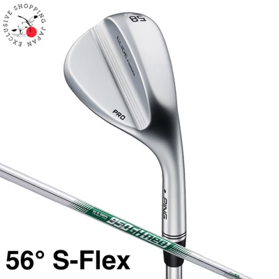 Ping Glide Forged Pro S Grind Wedge 56° S-Flex N.S.PRO 950GH Neo Steel Shaft Men - Image 1 of 4