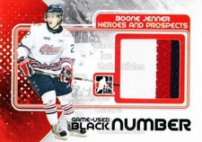 2010-11 ITG Heroes and Prospects Jersey Number Black #56 Boone Jenner