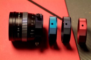 2 part  red  back adapter for kowa bell howell anamorphic  8z 16h redstan