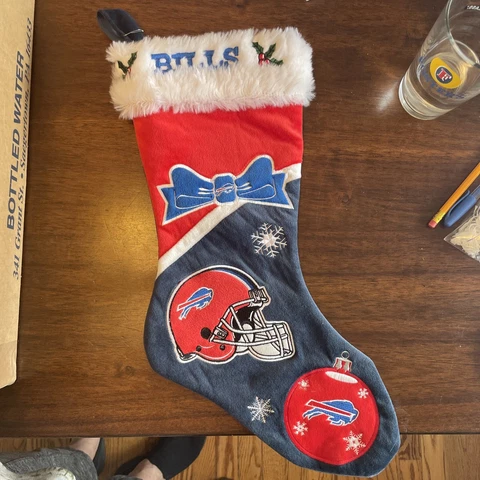 Buffalo Bills NFL (Forever) Christmas Stocking Cover